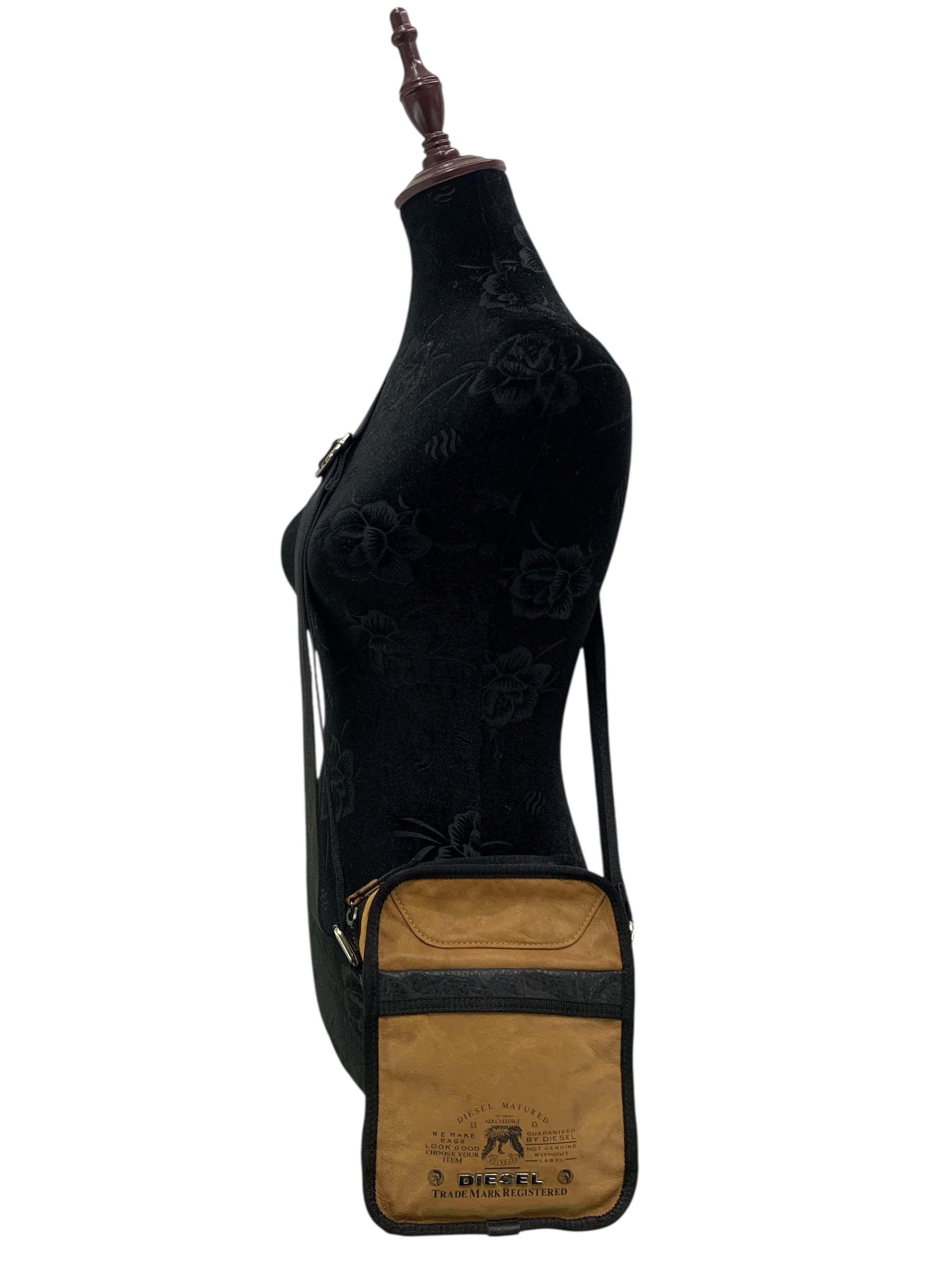 Diesel Diesel Sling Bag Leather Unisex Bag Size ONE SIZE - 3 Thumbnail