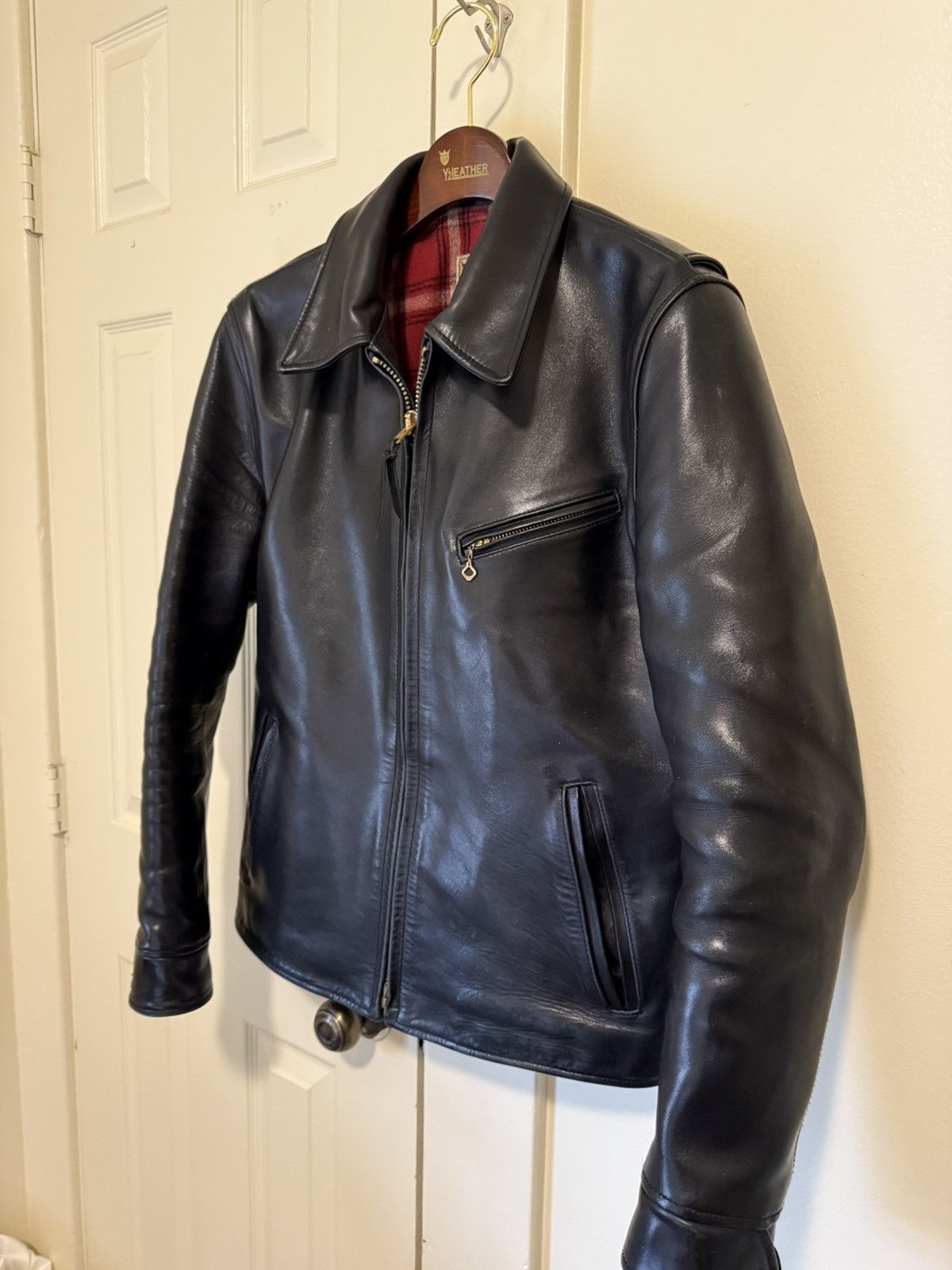Y'2 Leather Y’2 Leather HVR-42 Single Riders Jacket Size US M / EU 48-50 / 2 - 2 Thumbnail