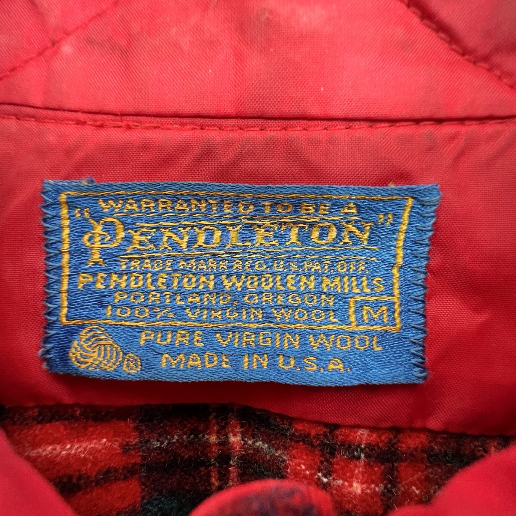 Pendleton Pendleton Board Shirt Men M Vintage Red Plaid Wool Flannel Long Sleeve Button-Up 70s 80s MiUSA Vintage Groovy Outdoor Classic Vintage Size US M / EU 48-50 / 2 - 3 Thumbnail