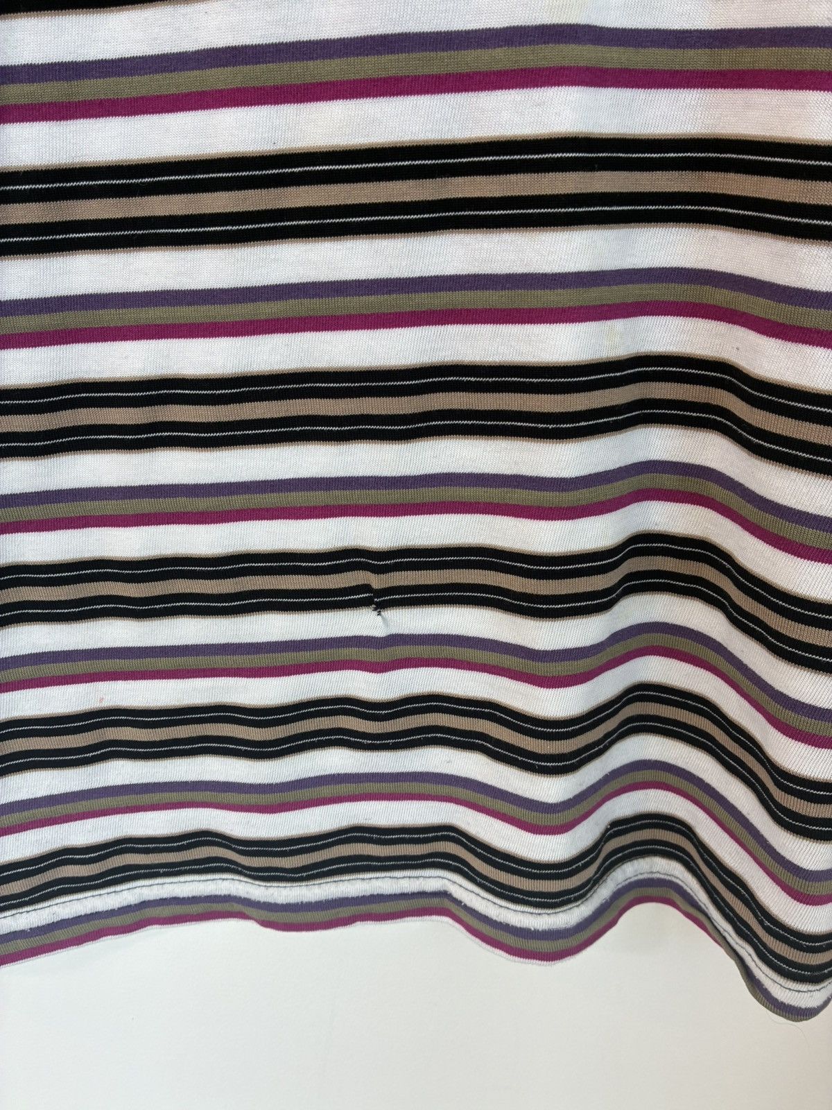 Vintage Vintage Distressed Blank Striped Ringer Tee Size US M / EU 48-50 / 2 - 6 Thumbnail