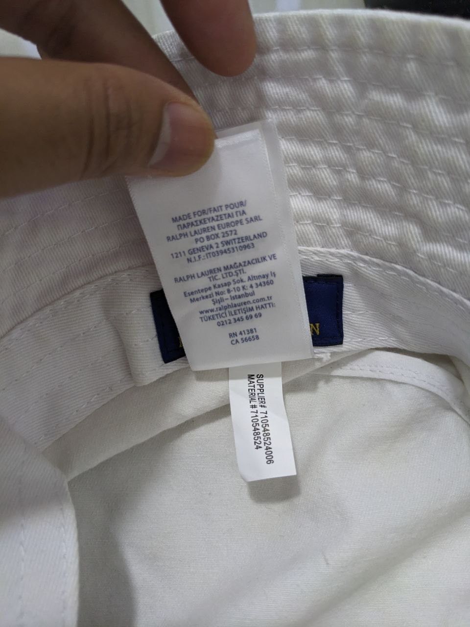 Polo Ralph Lauren VINTAGE POLO RALPH LAUREN ICONIC BEAR USA TWILL BUCKET HAT Size ONE SIZE - 10 Thumbnail
