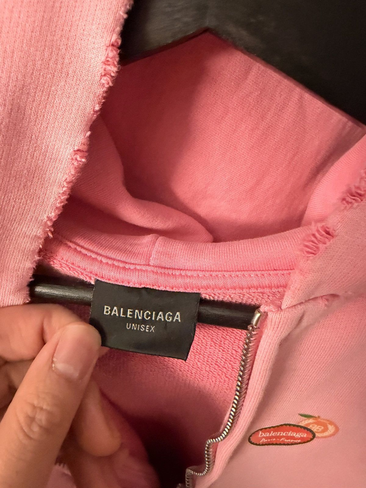Balenciaga Balenciaga Fruit Dirty Pink Zipup Size US M / EU 48-50 / 2 - 6 Thumbnail