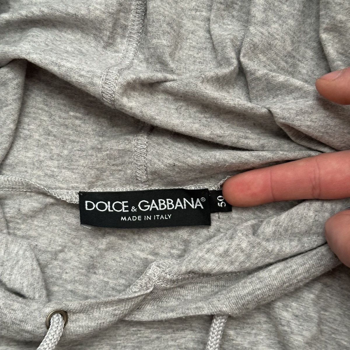 Dolce & Gabbana × Vintage 2011 Dolce Gabbana "Marilyn Monroe" Y2k Grey Hoodie Size US M / EU 48-50 / 2 - 3 Thumbnail