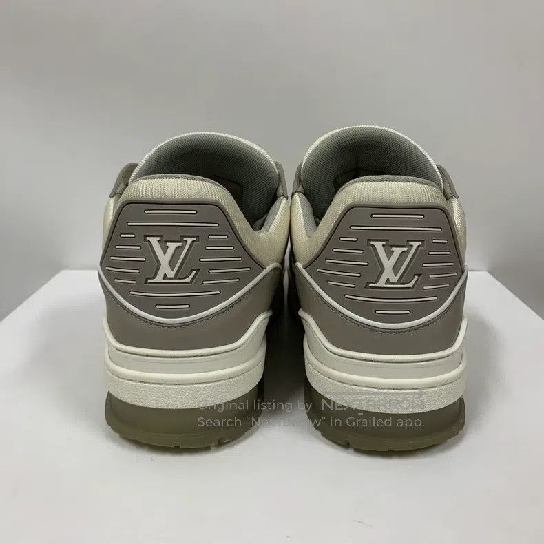 Louis Vuitton Louis Vuitton Trainer Classic Off-White Printed Board Shoe Size US 7.5 / EU 40-41 - 6 Thumbnail