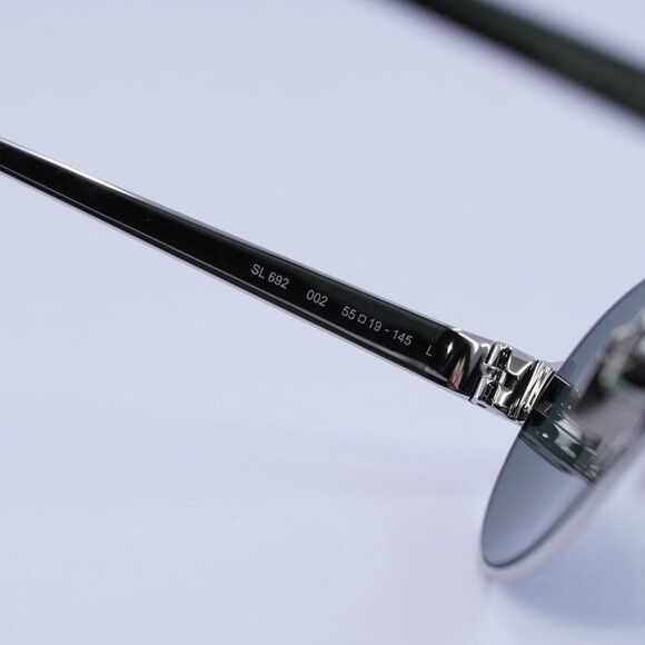 Saint Laurent Paris 🕶️ New Saint Laurent SL692 002 Sunglasses - Shiny Silver Size ONE SIZE - 8 Thumbnail