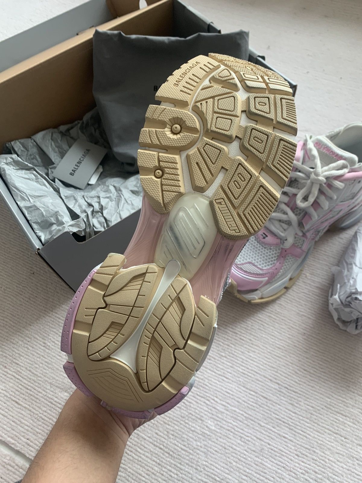 Balenciaga Balenciaga Runner Pink Size US 9 / EU 42 - 9 Thumbnail