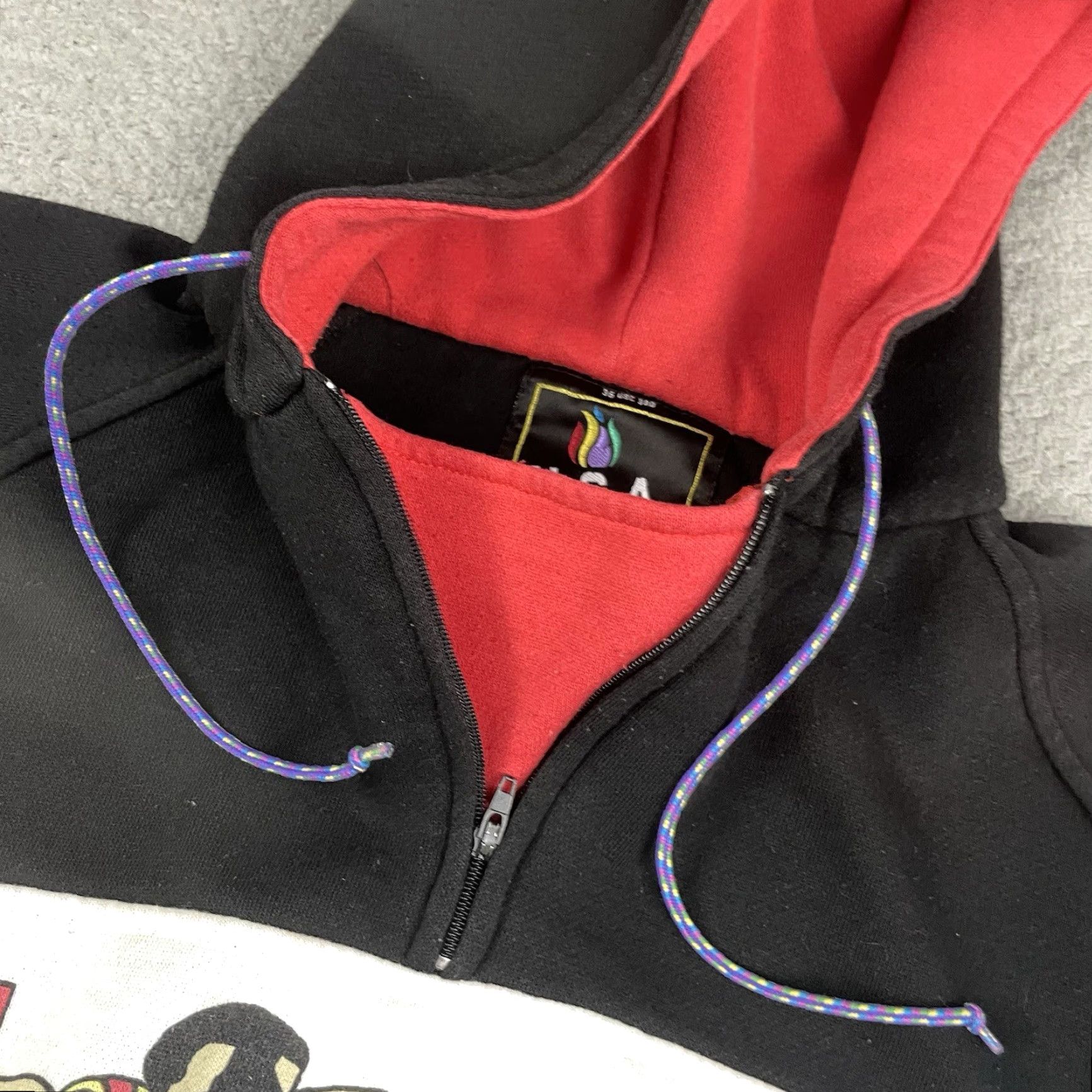 JCPenney VINTAGE USA Olympic Sweatshirt JC Penney Hoodie M Black Unisex Adults Size US M / EU 48-50 / 2 - 6 Thumbnail