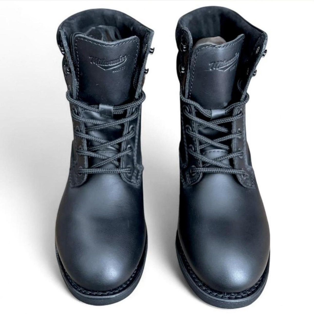 Other NWT Milwaukee Boot Co. Black Leather Lace-up Boot Size US 10 Size US 10 / EU 43 - 1 Thumbnail
