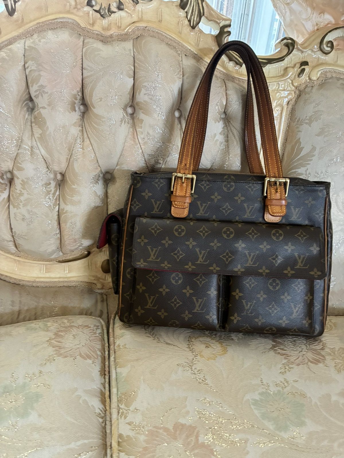 Louis Vuitton Louis Vuitton Monogram Canvas Multipli-cite Tote Size ONE SIZE - 3 Thumbnail