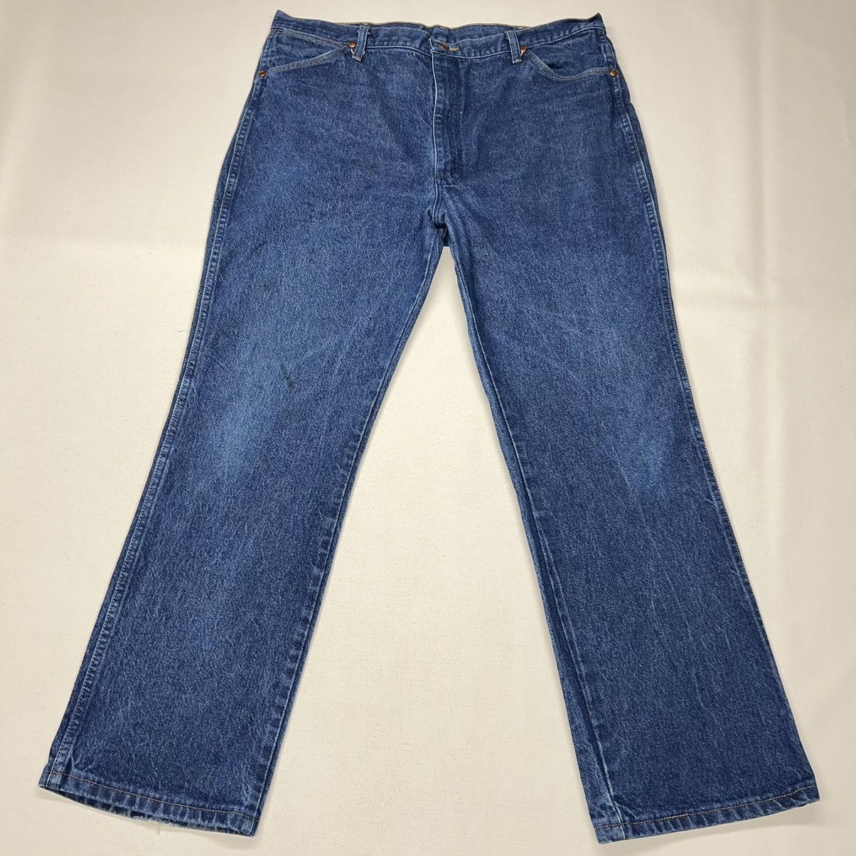 Wrangler Wrangler Jeans Blue Cowboy Cut Slim Denim Western 936DEN Size US 42 / EU 58 - 1 Thumbnail