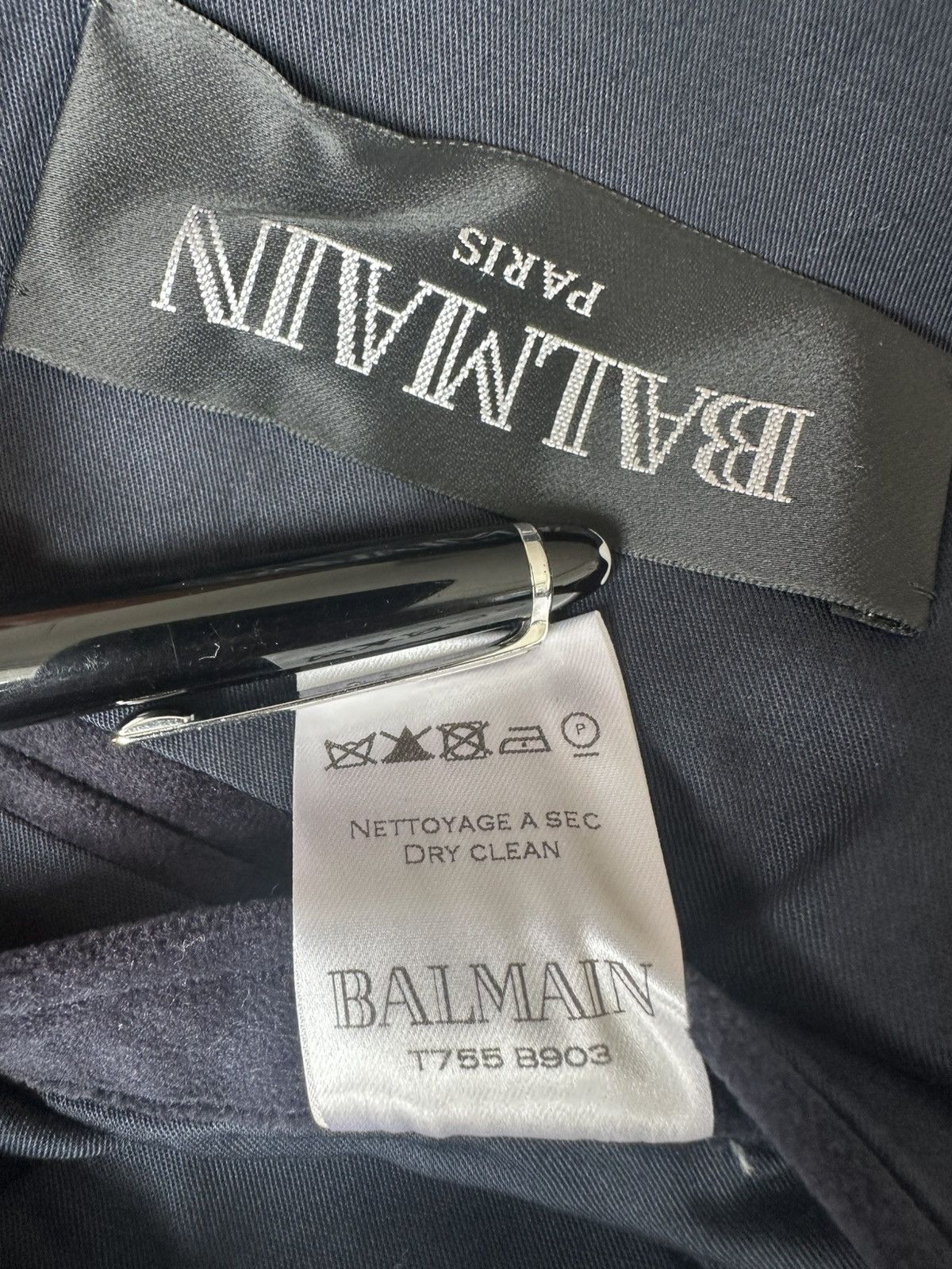 Balmain Balmain FW12 Velvet Blazer Size 36S - 6 Thumbnail