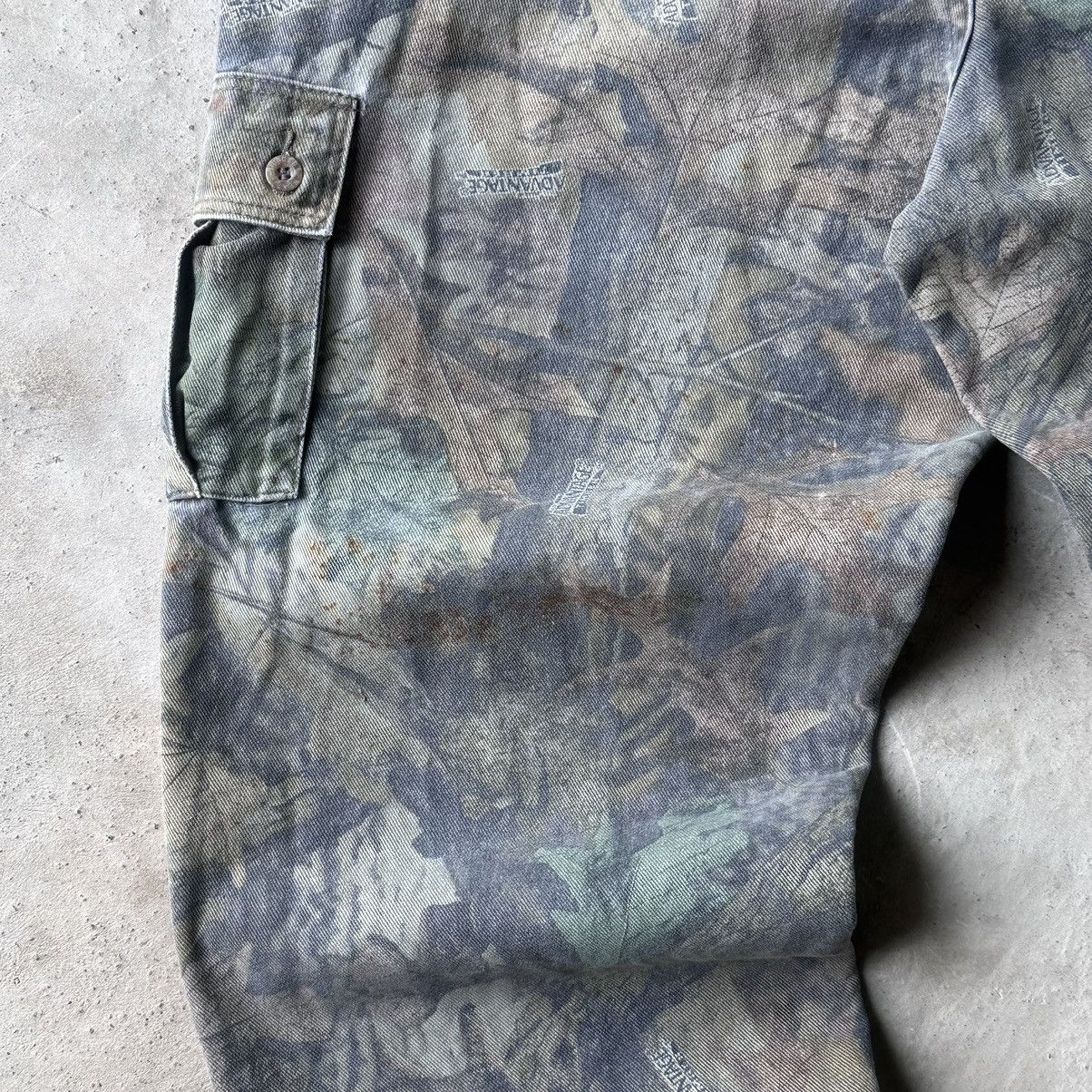 Carhartt × Realtree Crazy Vintage Y2K Faded Realtree Camo Carhartt Style Baggy Size US 38 / EU 54 - 9 Thumbnail