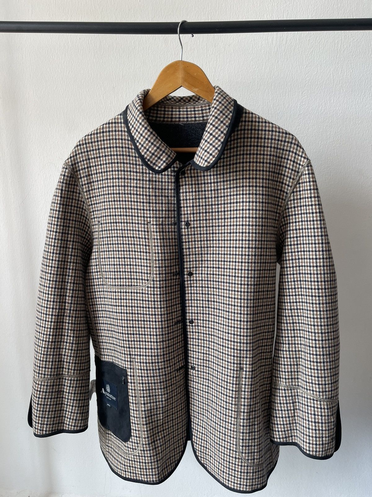 Aquascutum Aquascutum London Wool Chore Jacket #98 Size US L / EU 52-54 / 3 - 10 Thumbnail