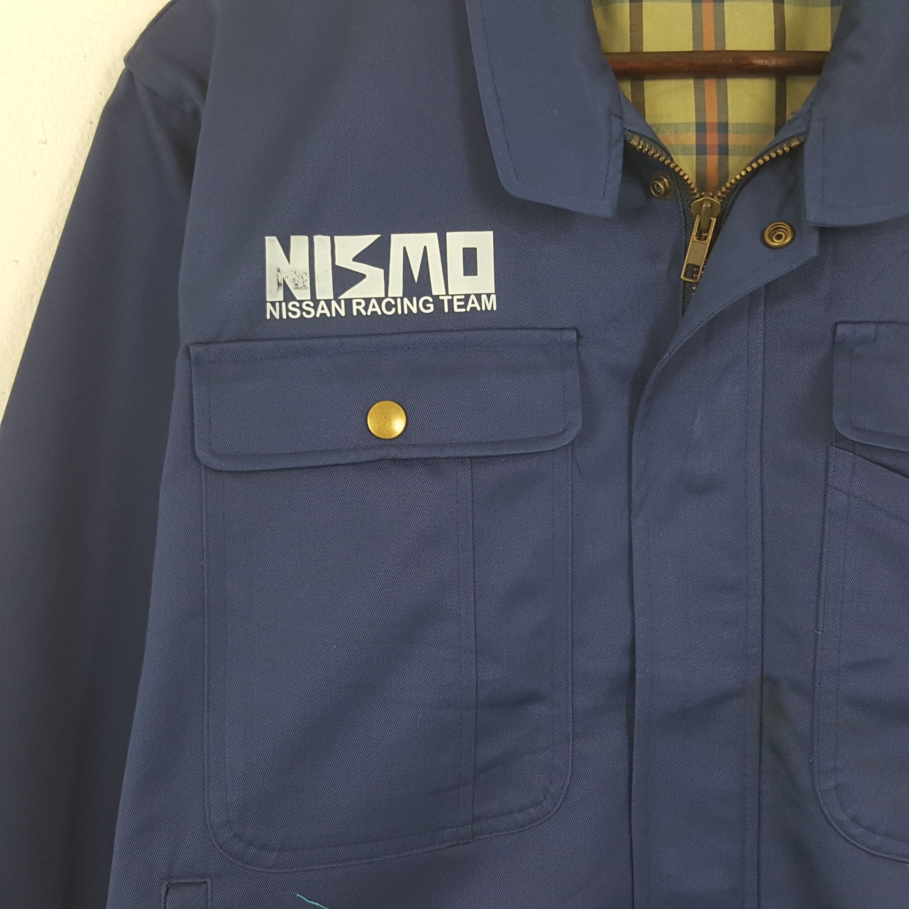 Japanese Brand × Uniform Wares × Vintage Vintage Nismo Nissan Racing Team Custom Art Worker Jacket Size US L / EU 52-54 / 3 - 4 Thumbnail