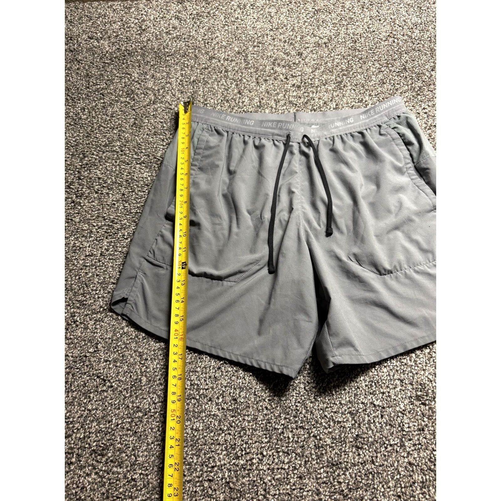 Nike Nike Flex Stride Running Shorts Mens Medium Gray 7” Brief Lined Gym DM4761 Size US 31 - 5 Thumbnail