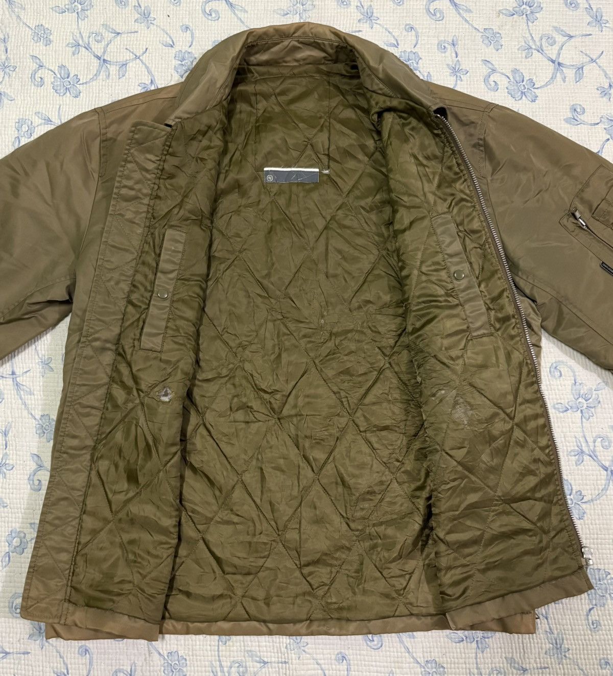Neighborhood Neighborhood 09 Bomber Quilted Jacket Size US L / EU 52-54 / 3 - 7 Thumbnail