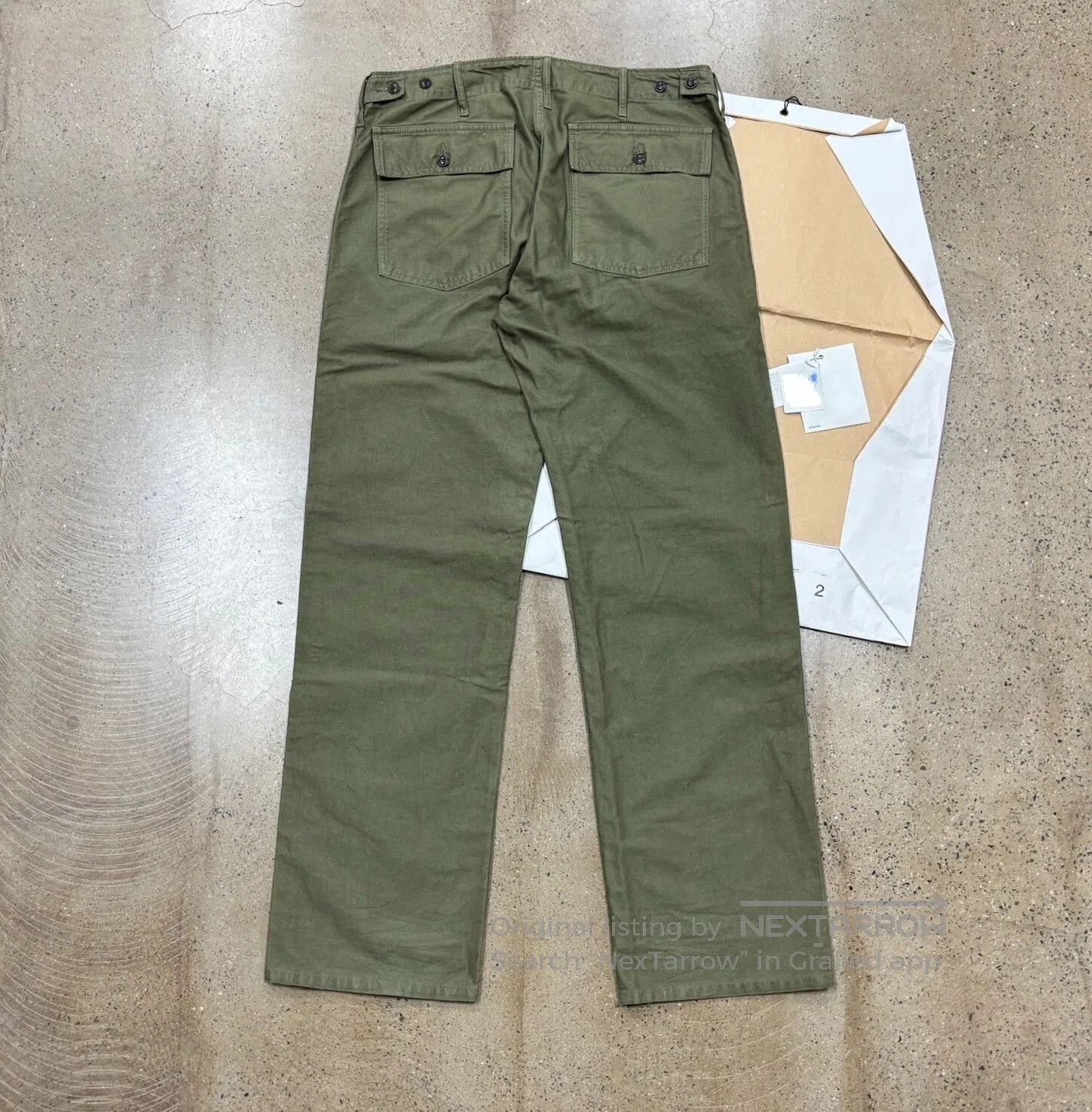 Visvim Visvim Drill Mil Pants Military Style. Size US 28 / EU 44 - 2 Thumbnail