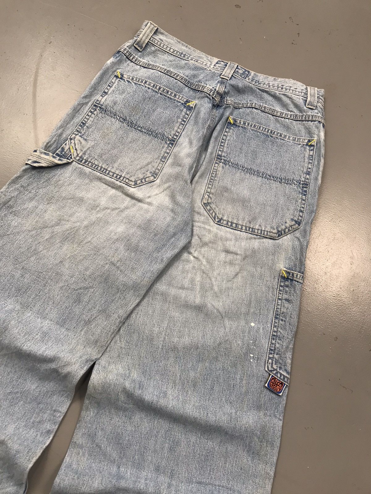 JNCO × Southpole × Vintage Rare vintage Jnco embroidered carpenter denim Size US 29 - 8 Thumbnail