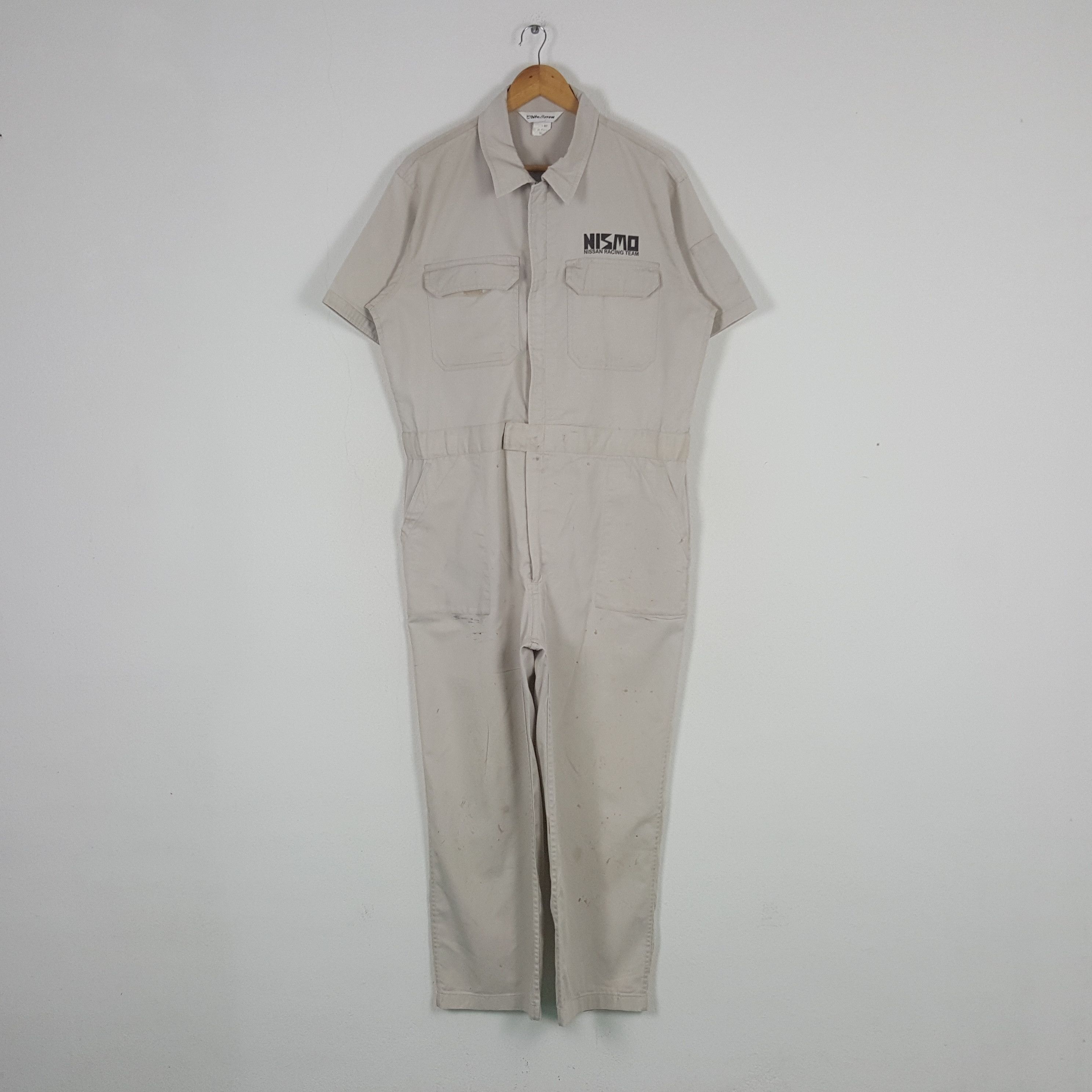Japanese Brand × Vintage Vintage Nismo Nissan Racing Team Coverall Jacket C286N28 Size US L / EU 52-54 / 3 - 4 Thumbnail
