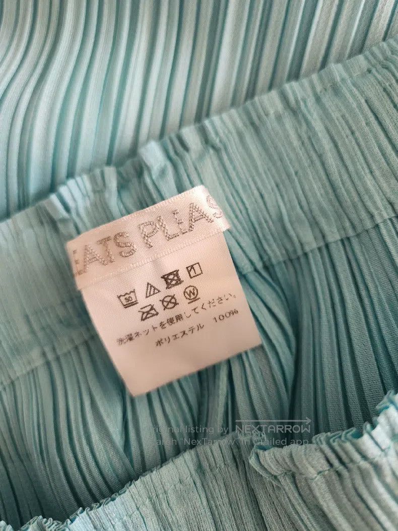 Issey Miyake Issey Miyake size:3 Blue Pants Size 22" - 3 Thumbnail