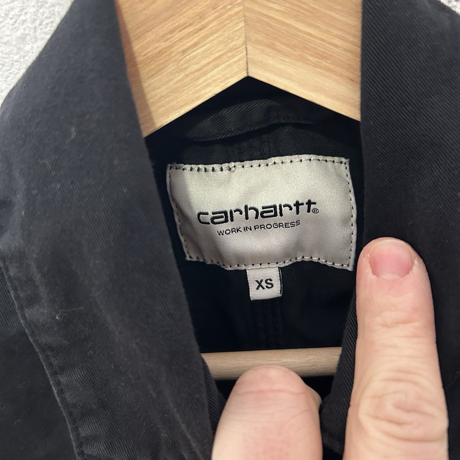 Carhartt Carhartt WIP Women's Unlined Michigan Chore Jacket “Black” Size XS / US 0-2 / IT 36-38 - 7 Thumbnail