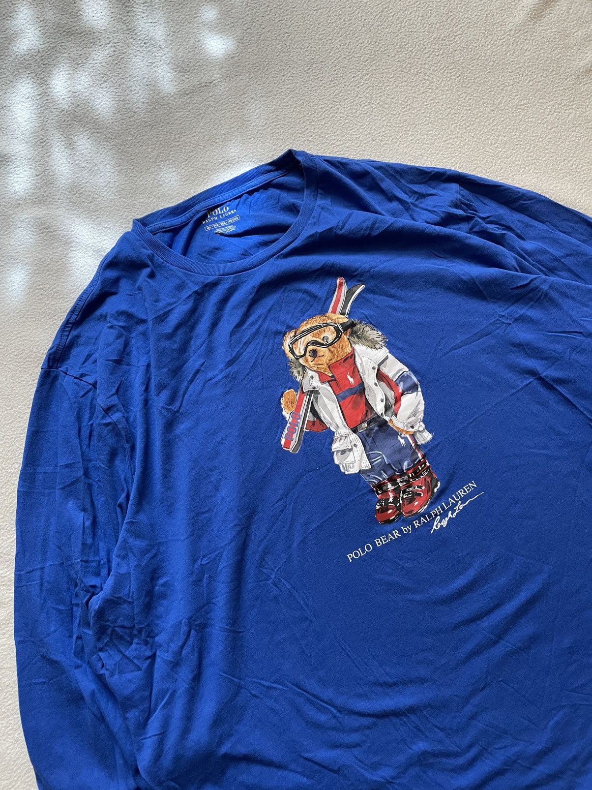 Polo Ralph Lauren × Ralph Lauren Ralph Lauren Polo Bear Long Sleeve Shirt XL-XXL Size US XXL / EU 58 / 5 - 2 Thumbnail