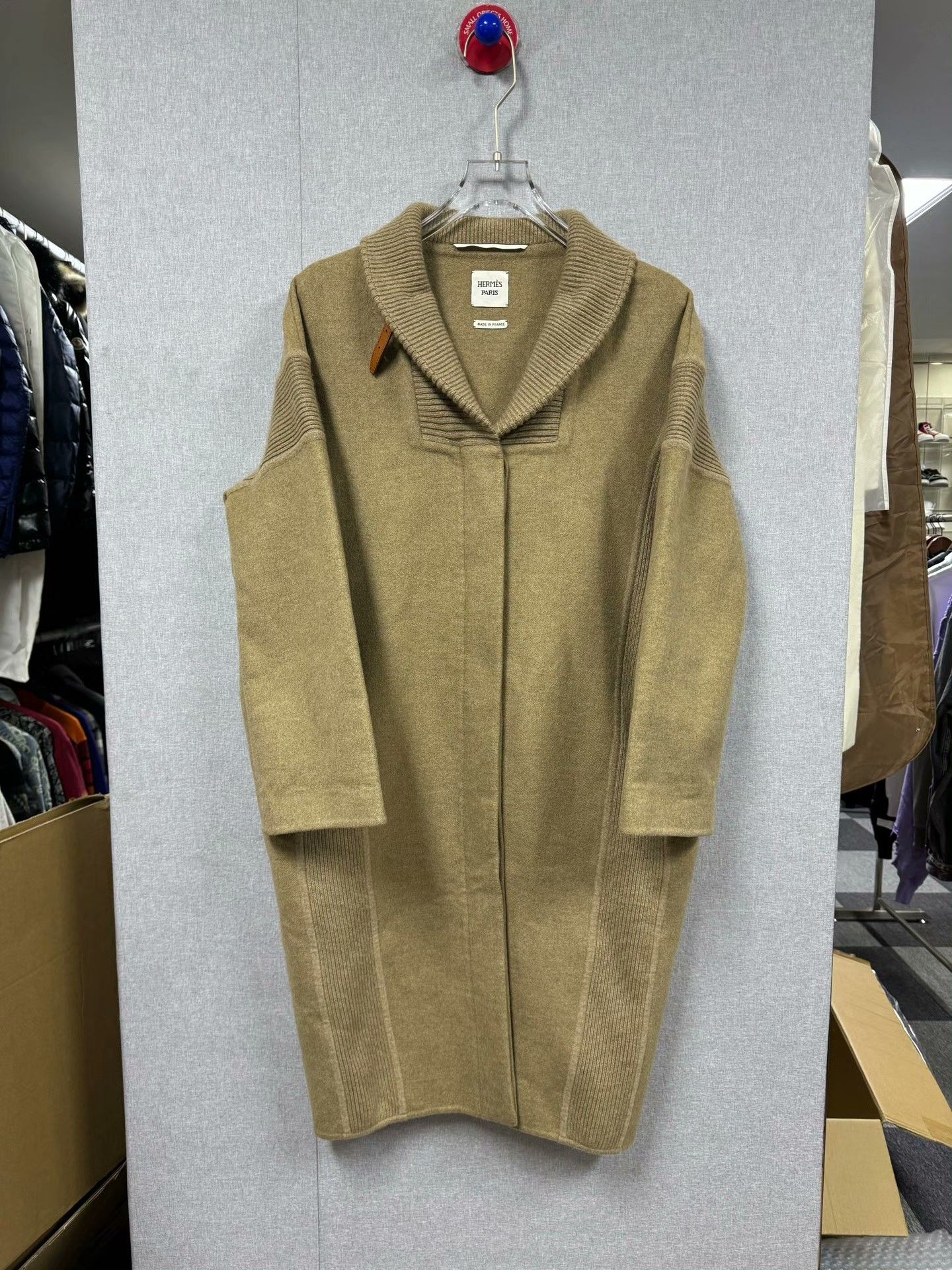 Hermes Hermes Brown Heavy Coat 38 Men Size US S / EU 44-46 / 1 - 1 Thumbnail
