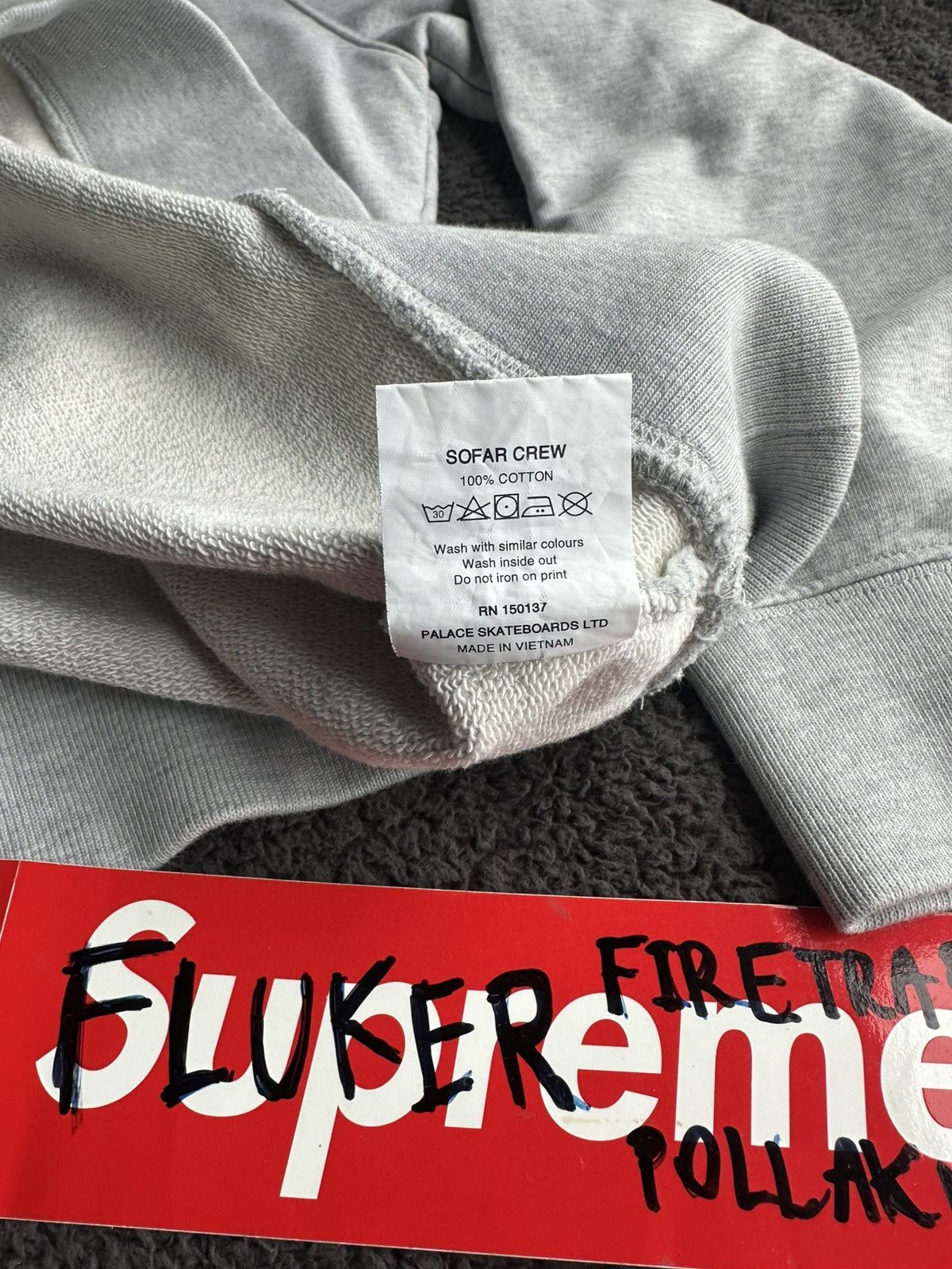 Palace Palace Sofar Crew sweatshirt size XXL Size US XXL / EU 58 / 5 - 7 Thumbnail