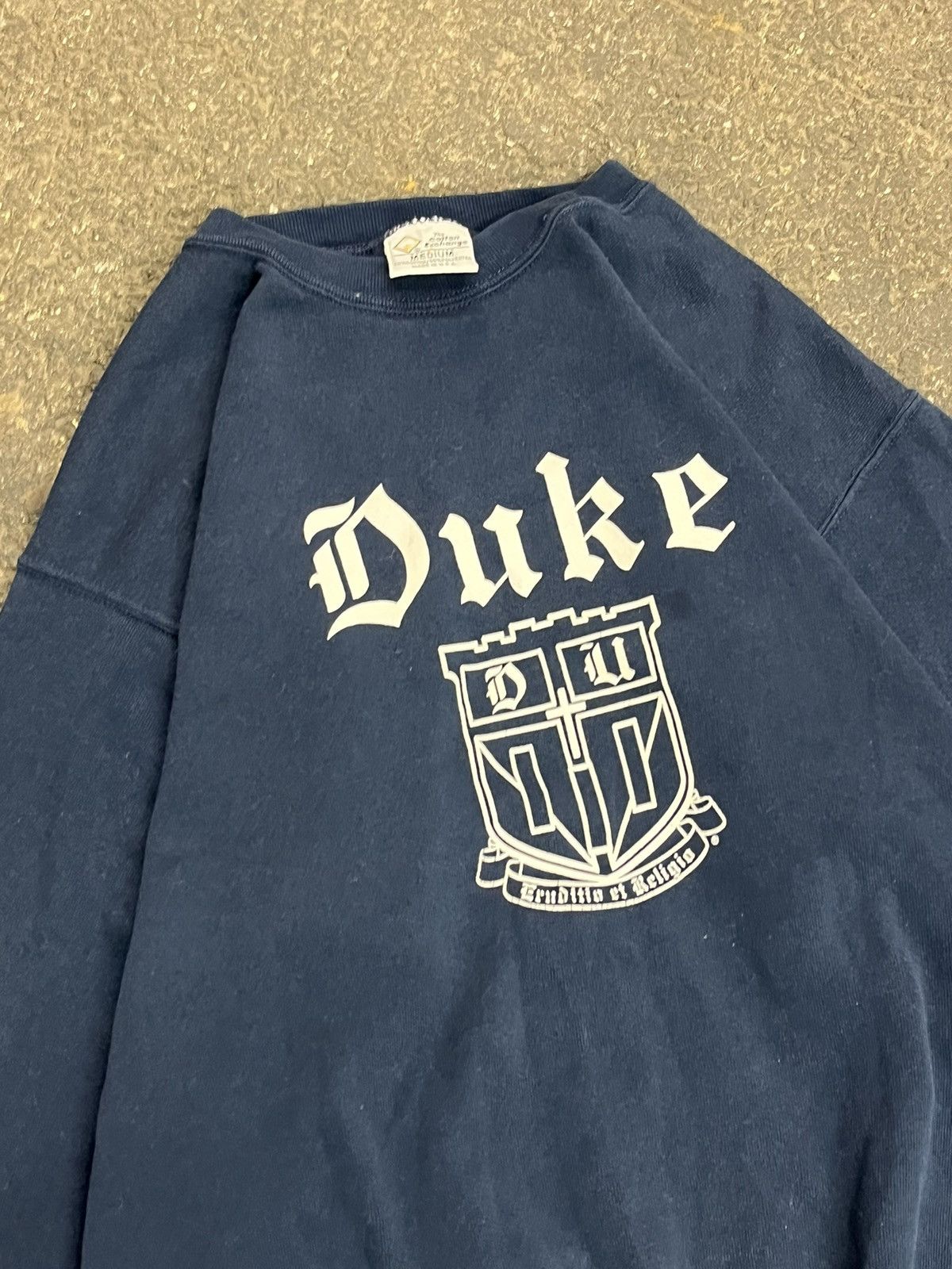 Vintage Duke university vintage boxy fit crewneck streetwear hype Size US M / EU 48-50 / 2 - 3 Thumbnail