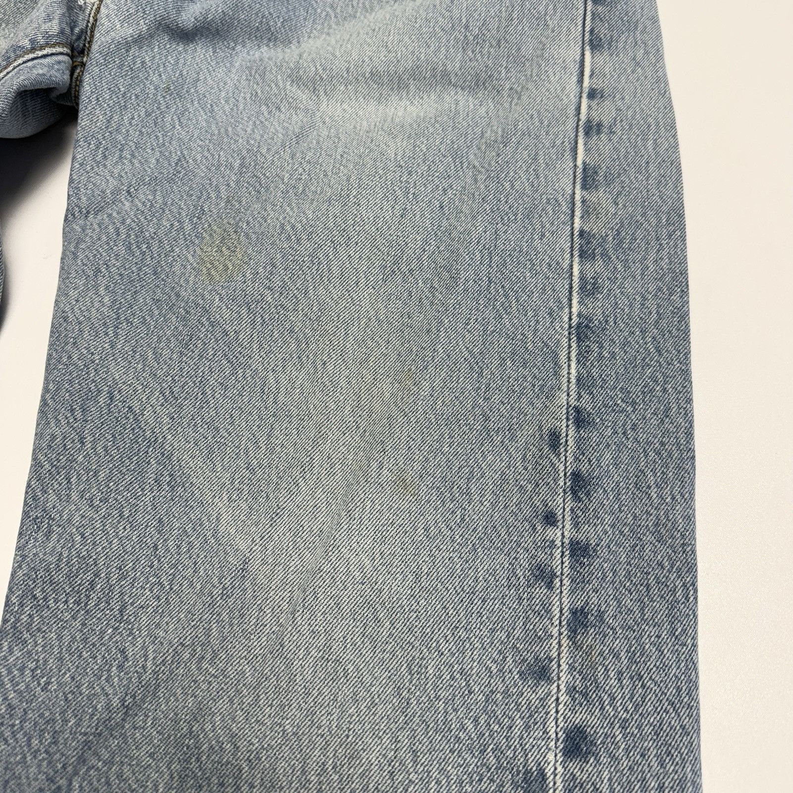 Levi's Levi's 501xx Jeans Mens Size 38x36 (32x30.5) Light Wash Deni Size US 38 / EU 54 - 8 Thumbnail
