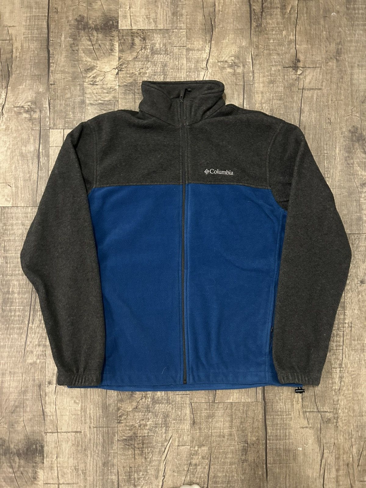 Columbia Columbia Vintage Fleece Pullover Jacket Large Grey and Blue Size US L / EU 52-54 / 3 - 1 Thumbnail