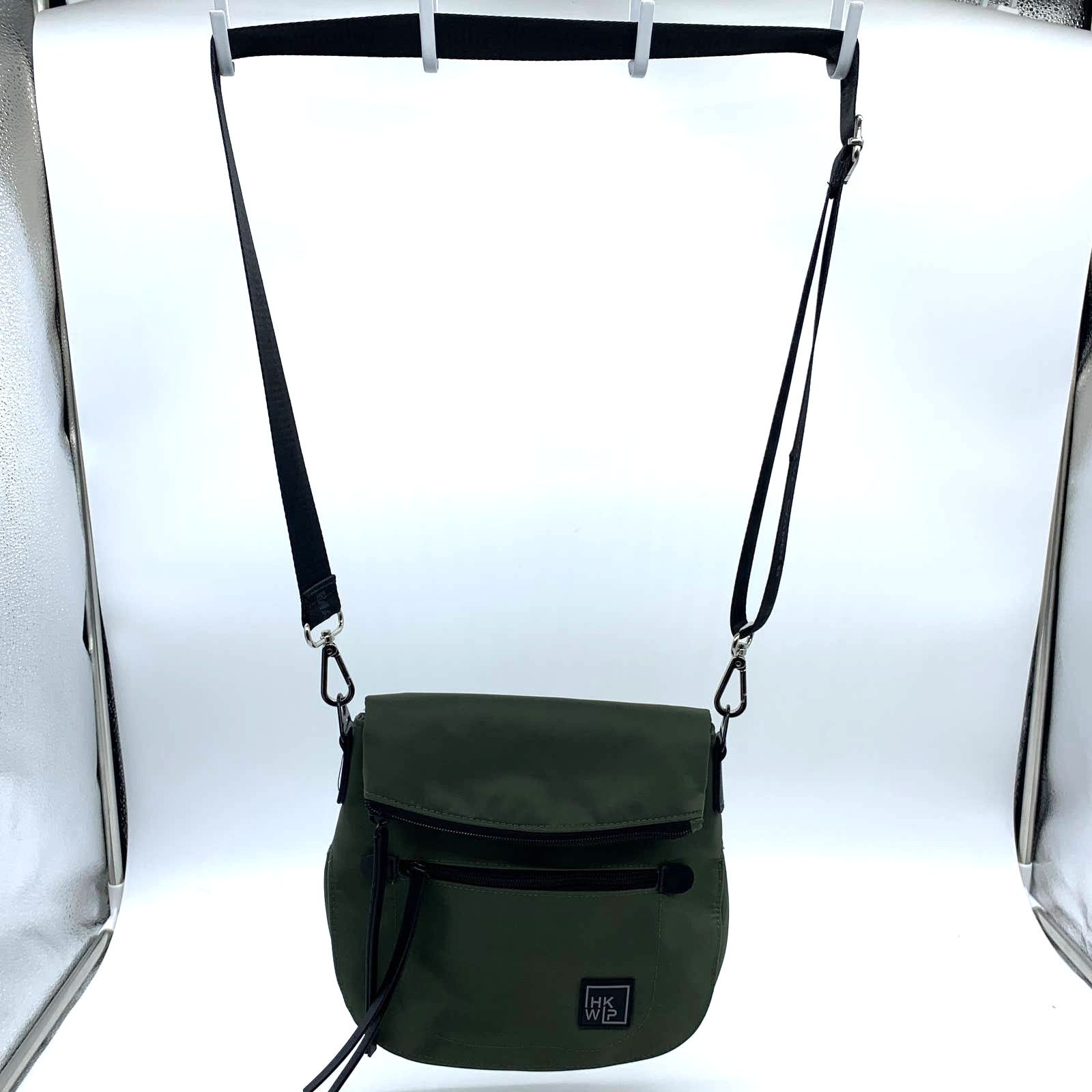 Other IHKWIP Foldover Saddle Crossbody with RFID Green Military Size ONE SIZE - 7 Thumbnail