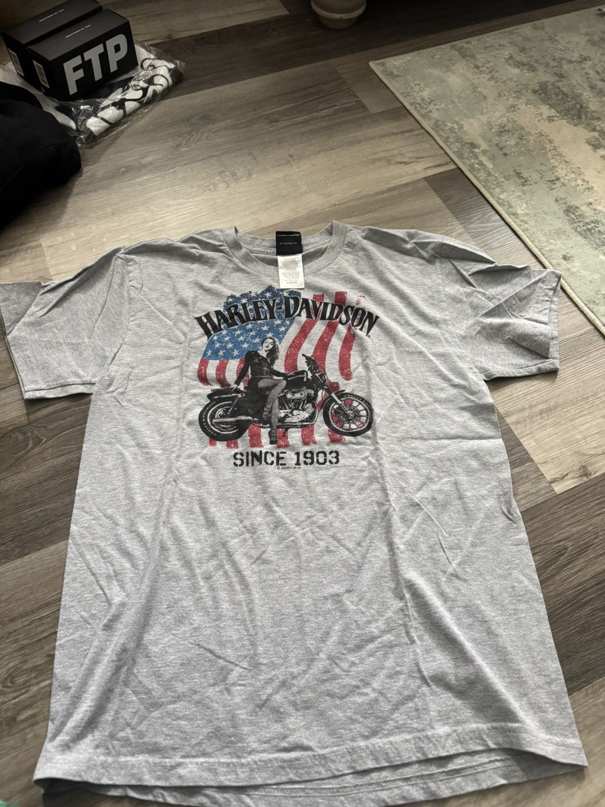 Harley Davidson Harley davidson t shirt vintage Size US L / EU 52-54 / 3 - 1 Thumbnail
