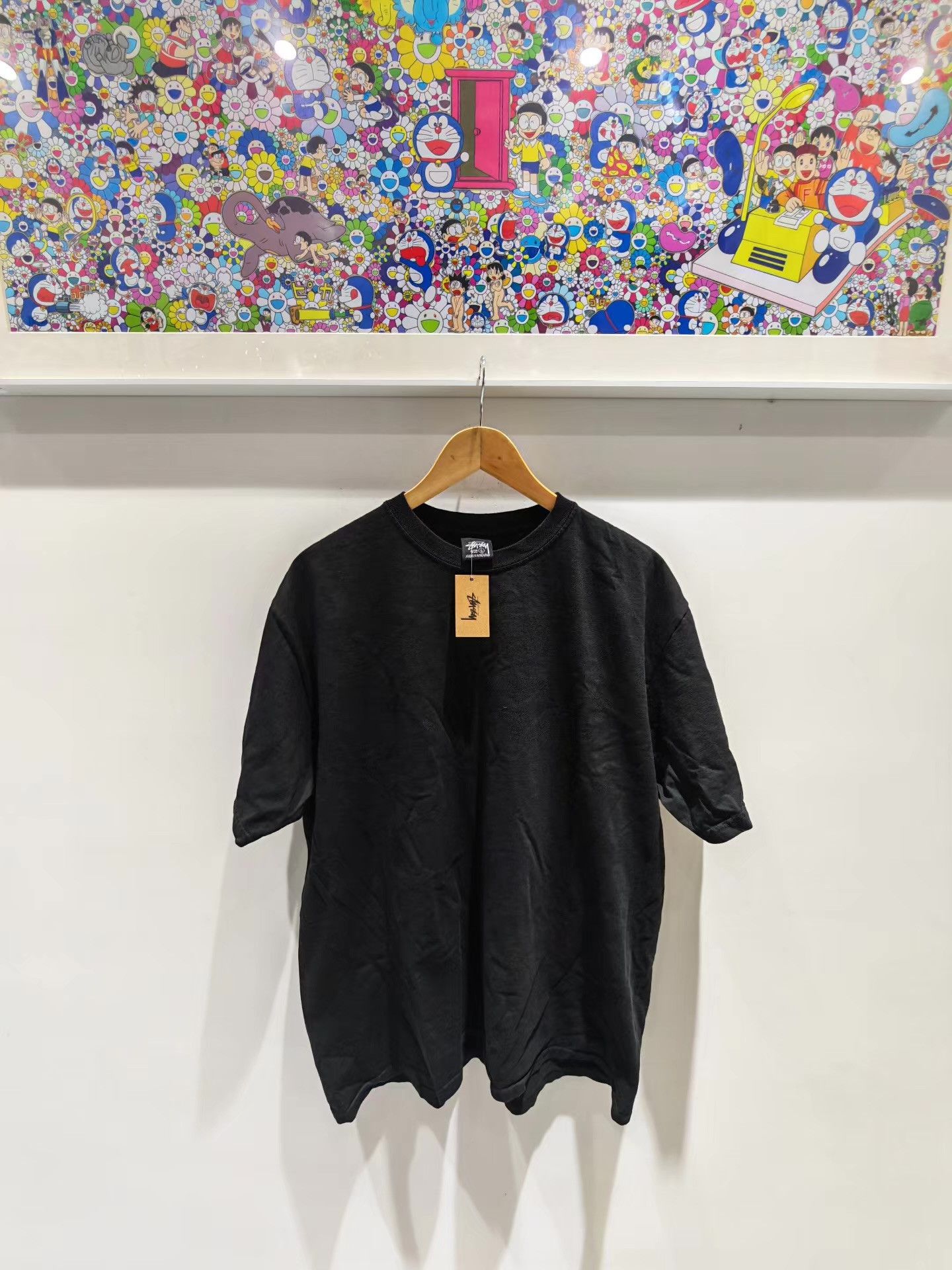 Stussy Stussy Back Circle Logo Short Sleeve Tee Q15 Size US L / EU 52-54 / 3 - 2 Thumbnail