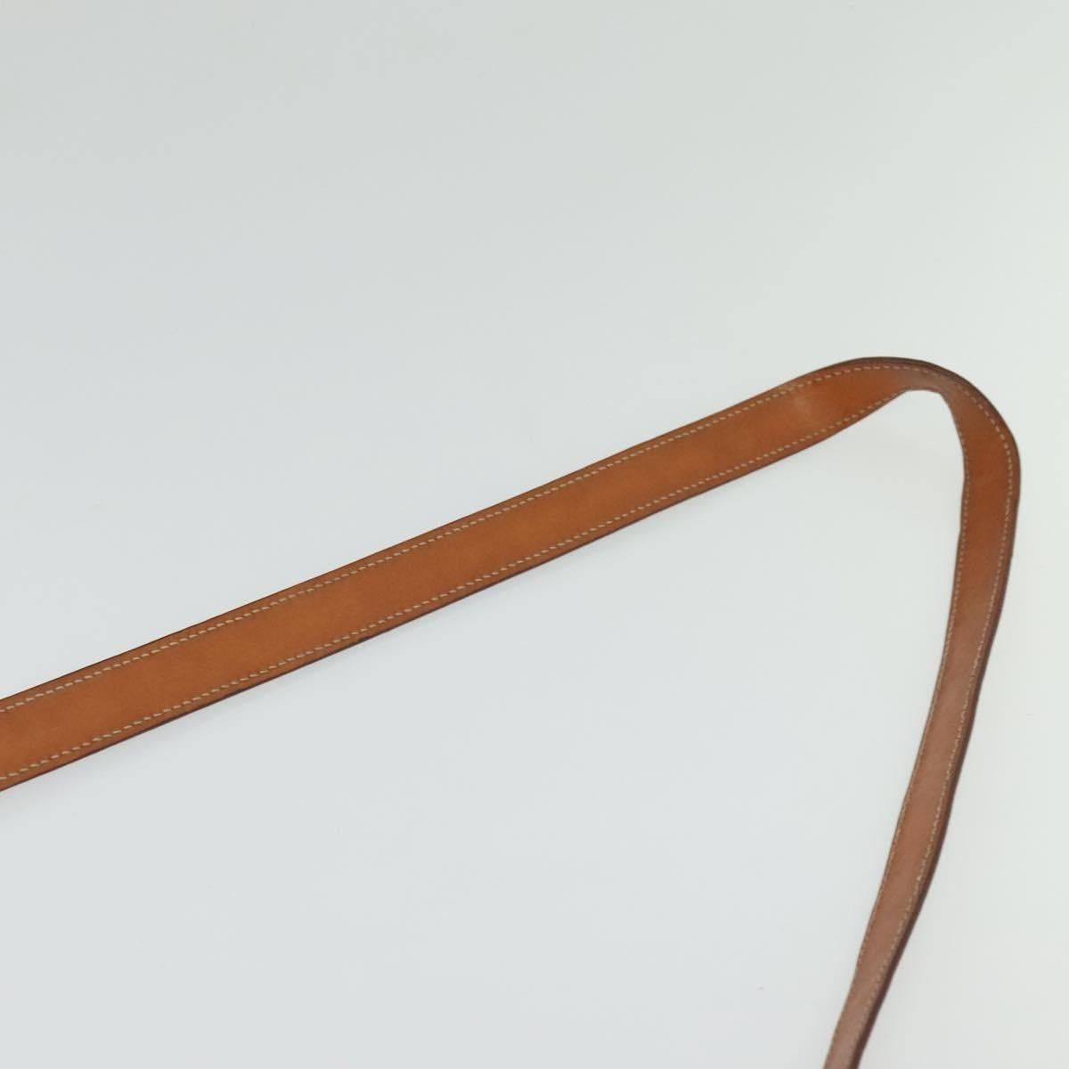Celine CELINE Macadam Canvas Shoulder Bag Pvc Leather Brown Gold Size ONE SIZE - 8 Thumbnail