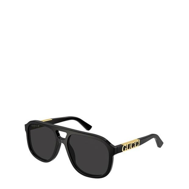 Gucci Aviator Logo Sunglasses Size ONE SIZE - 1 Thumbnail