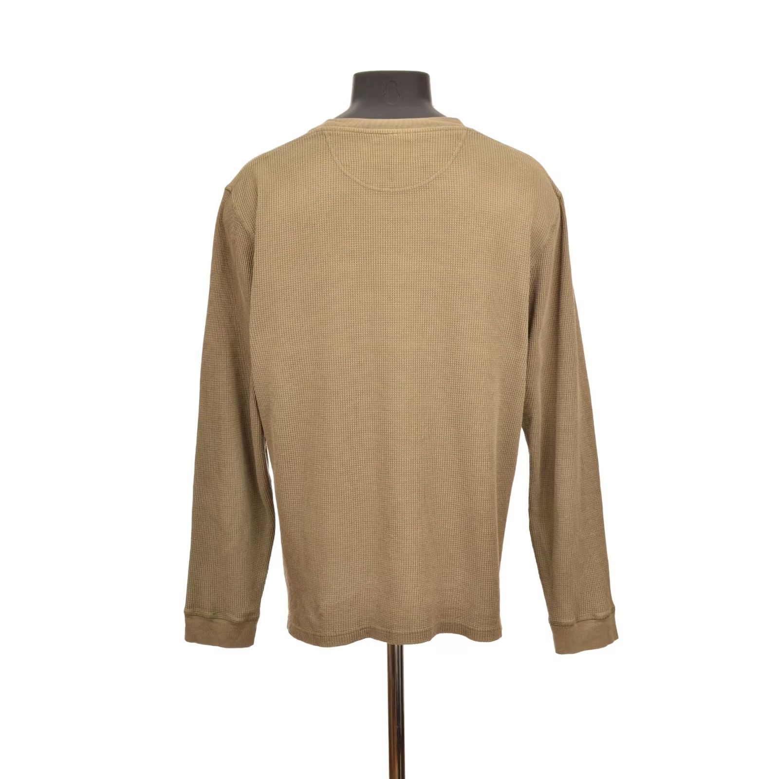 Finisterre Finisterre DDP Sweatshirt Shirt Men M Green Organic Cotton Waffle Pullover Size US M / EU 48-50 / 2 - 4 Thumbnail