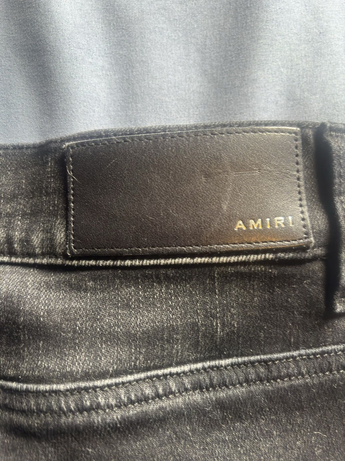 Amiri Amiri Mx 1 Leather Camo Skinny Jeans Size US 30 / EU 46 - 6 Thumbnail