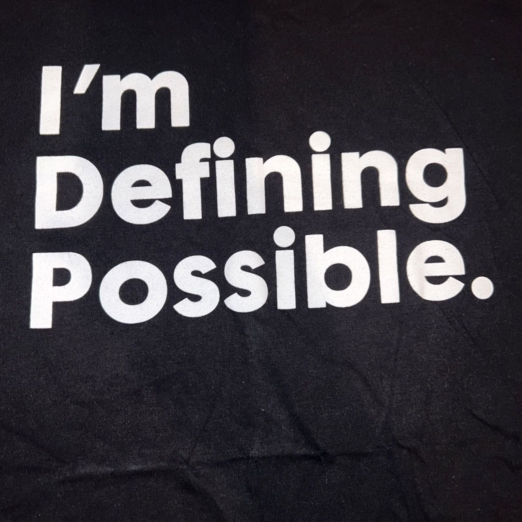Next Level Northrop Grumman Logo ‘I’m Defining Possible’ Employee Shirt Adult XL Black Graphic Print Aeronautics Engineers Mens Size US XL / EU 56 / 4 - 2 Thumbnail