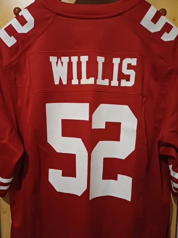 Nike San Francisco 49ers Willis #52 NFL Nike Jersey (L) Size US L / EU 52-54 / 3 - 6 Thumbnail