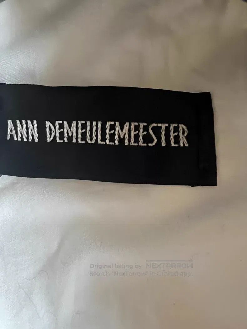 Ann Demeulemeester Ann Demeulemeester 22SS white jacket Size XS / US 0-2 / IT 36-38 - 2 Thumbnail