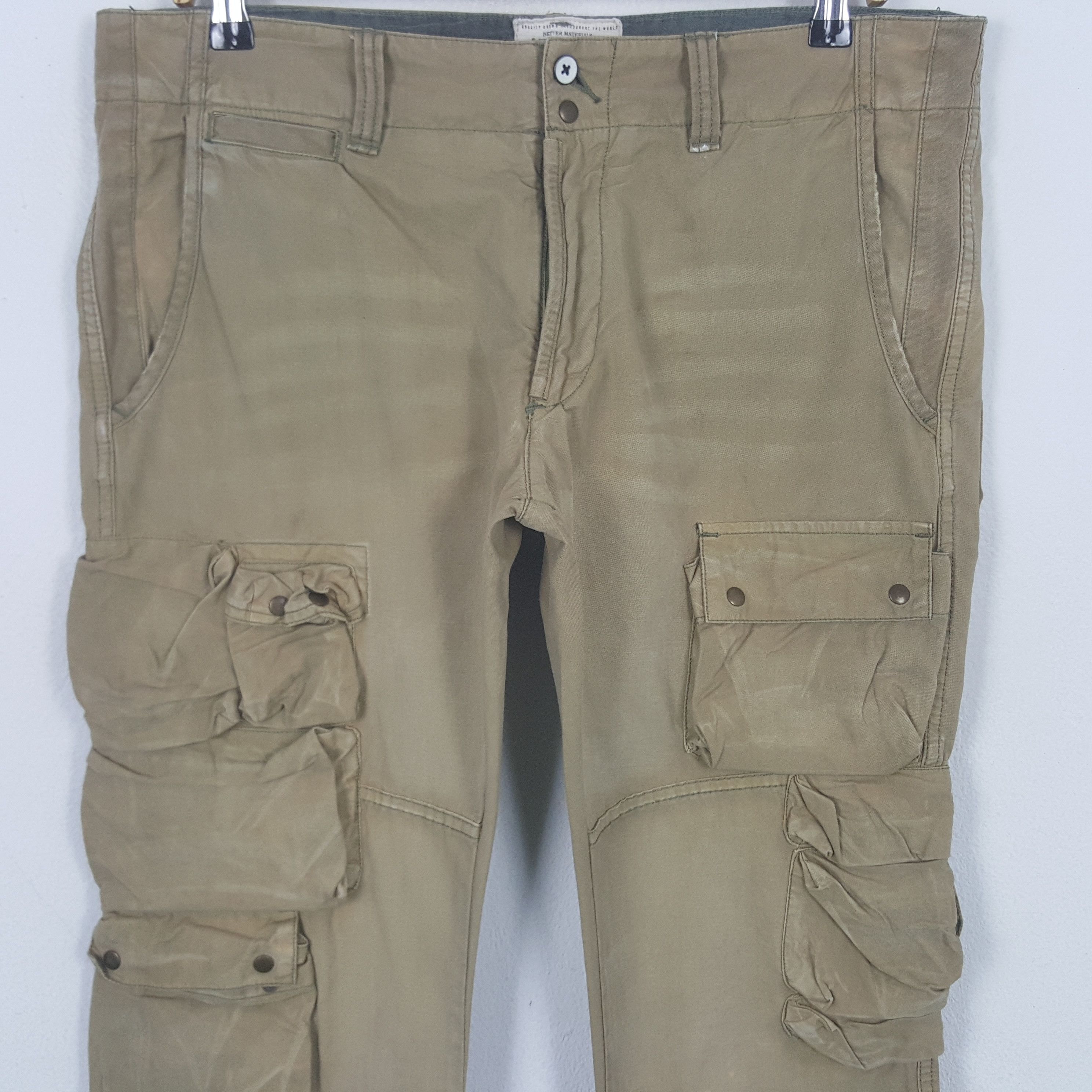Prps Vintage PRPS Goods & Co Cargo Pants Size US 36 / EU 52 - 2 Thumbnail