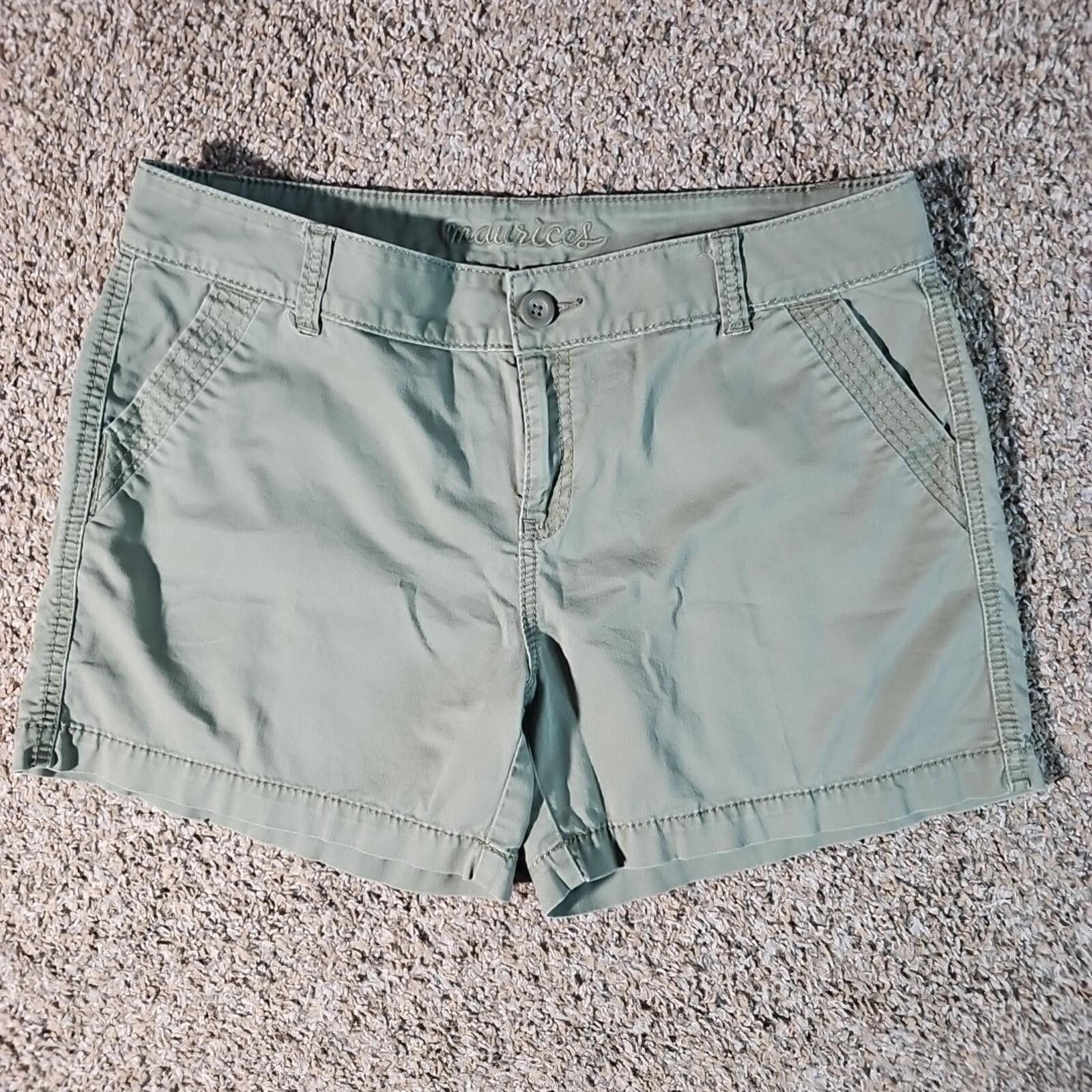 Other Maurices 13/14 Green Shorts Size 36" / US 14 / IT 50 - 1 Thumbnail