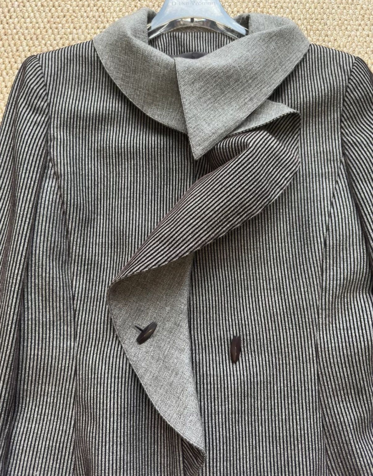 Comme des Garcons Comme des Garçons Velvet Striped Blazer K23 Size S / US 4 / IT 40 - 5 Thumbnail