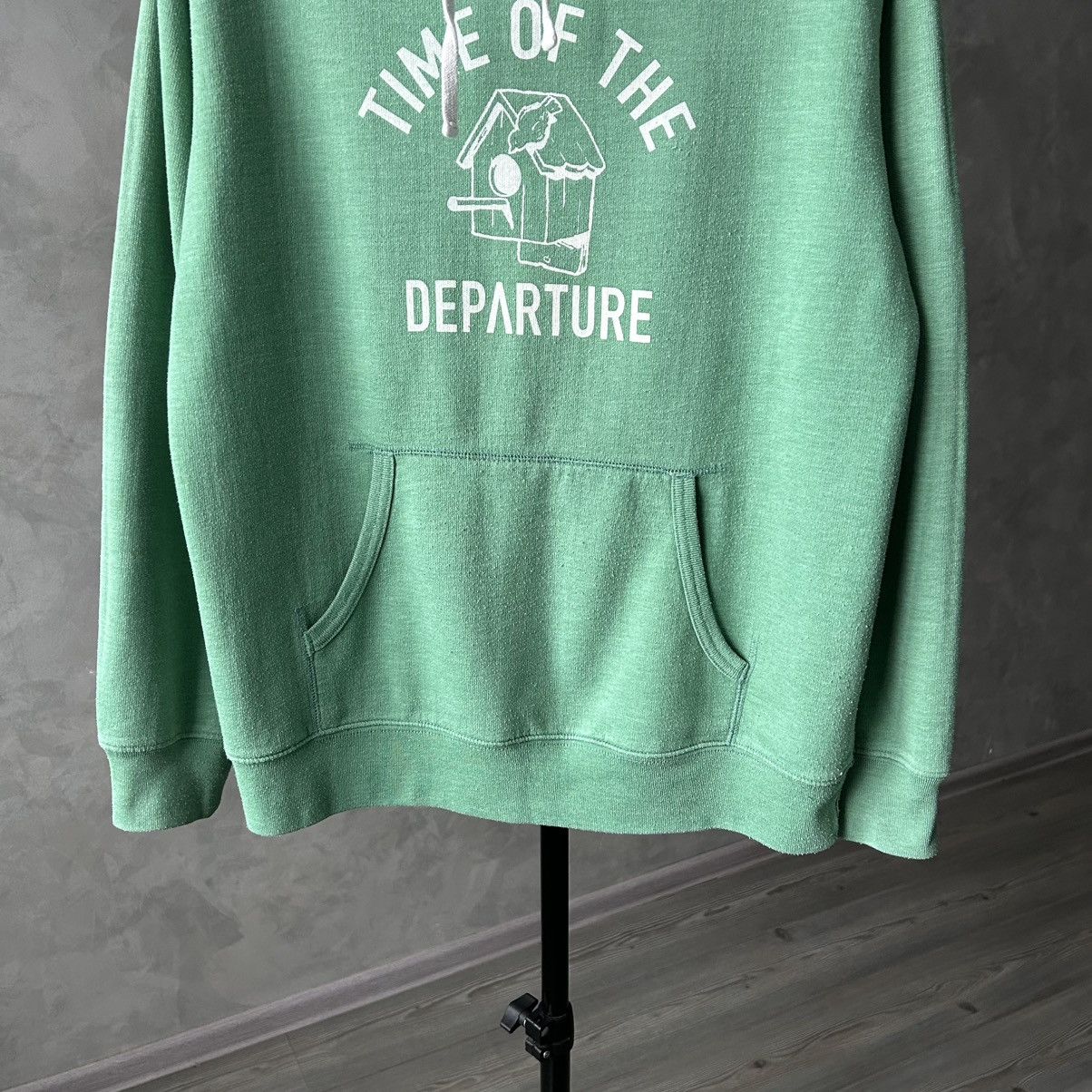 Global Work Vintage Global Work “Time of The Departue” Japan Hoodie Size US L / EU 52-54 / 3 - 4 Thumbnail