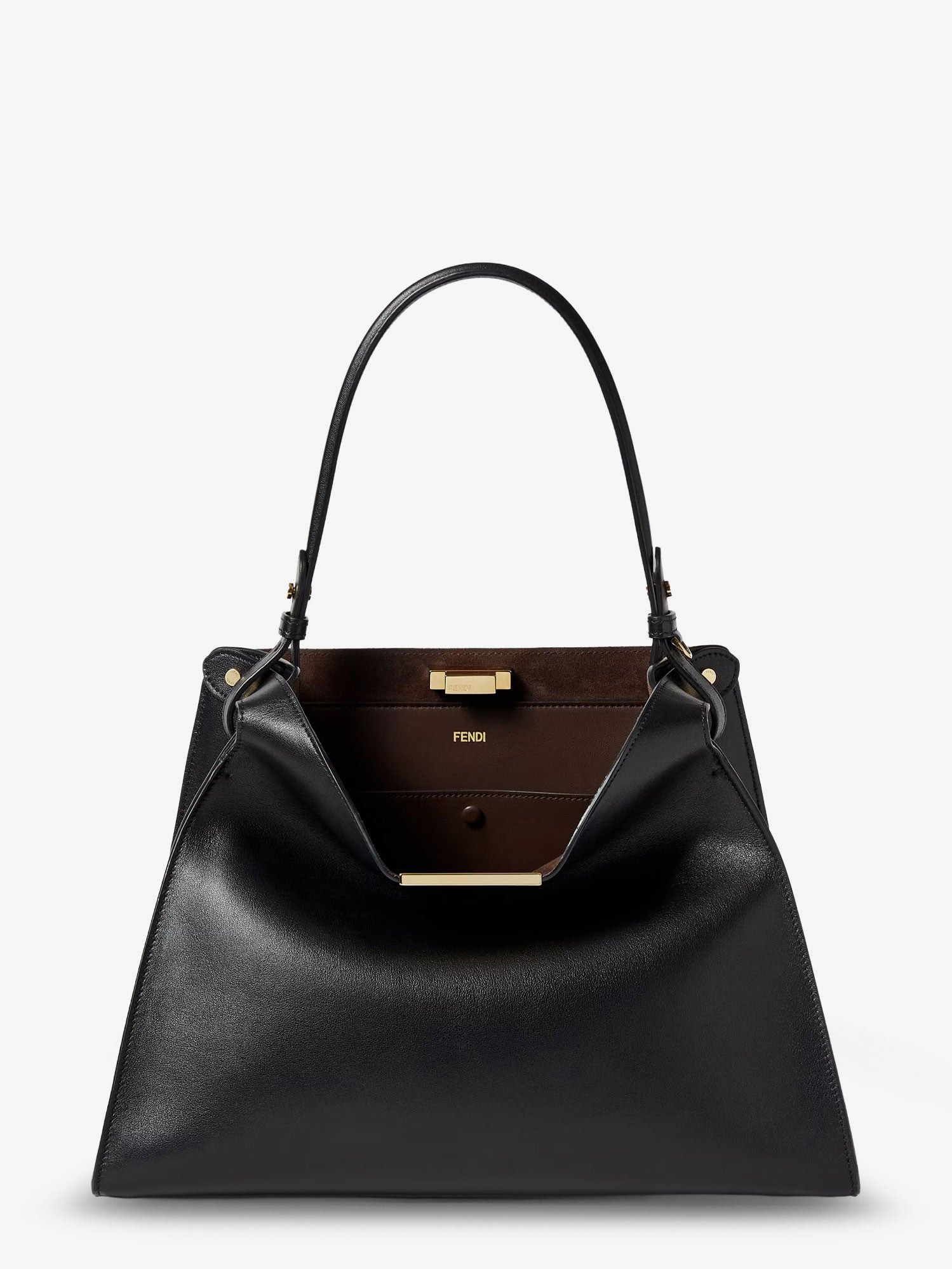 Fendi Way Medium Leather Shoulder Bag Size ONE SIZE - 1 Thumbnail
