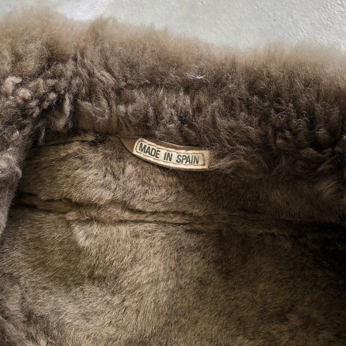 Other Vintage Brand Sheepskin Faux Fur Brown Triacetate Clip Coat Size US XS / EU 42 / 0 - 4 Thumbnail
