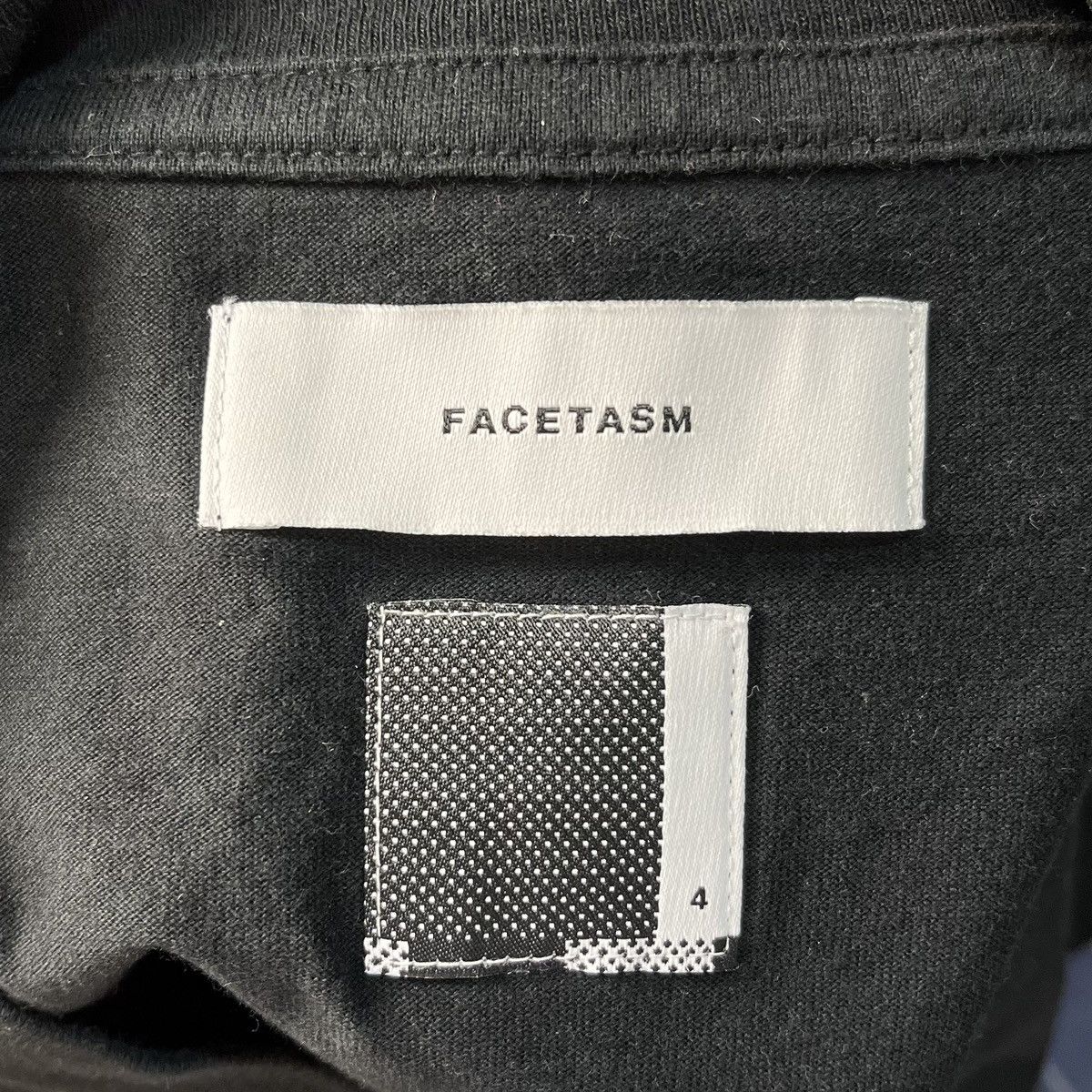 Facetasm Facetasm Japan Monochrome Abstract Design Shirt Size US M / EU 48-50 / 2 - 8 Thumbnail