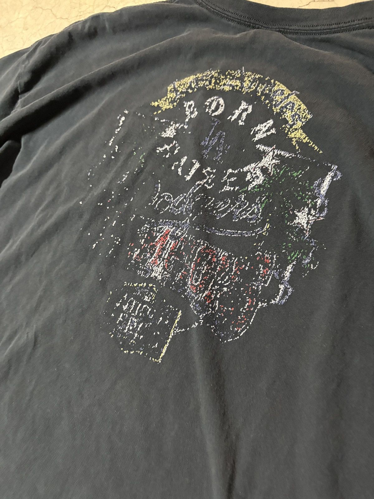 Gildan Born X Raised Los Angeles Dodgers Tee T-shirt Faded Black Size US XXL / EU 58 / 5 - 4 Thumbnail