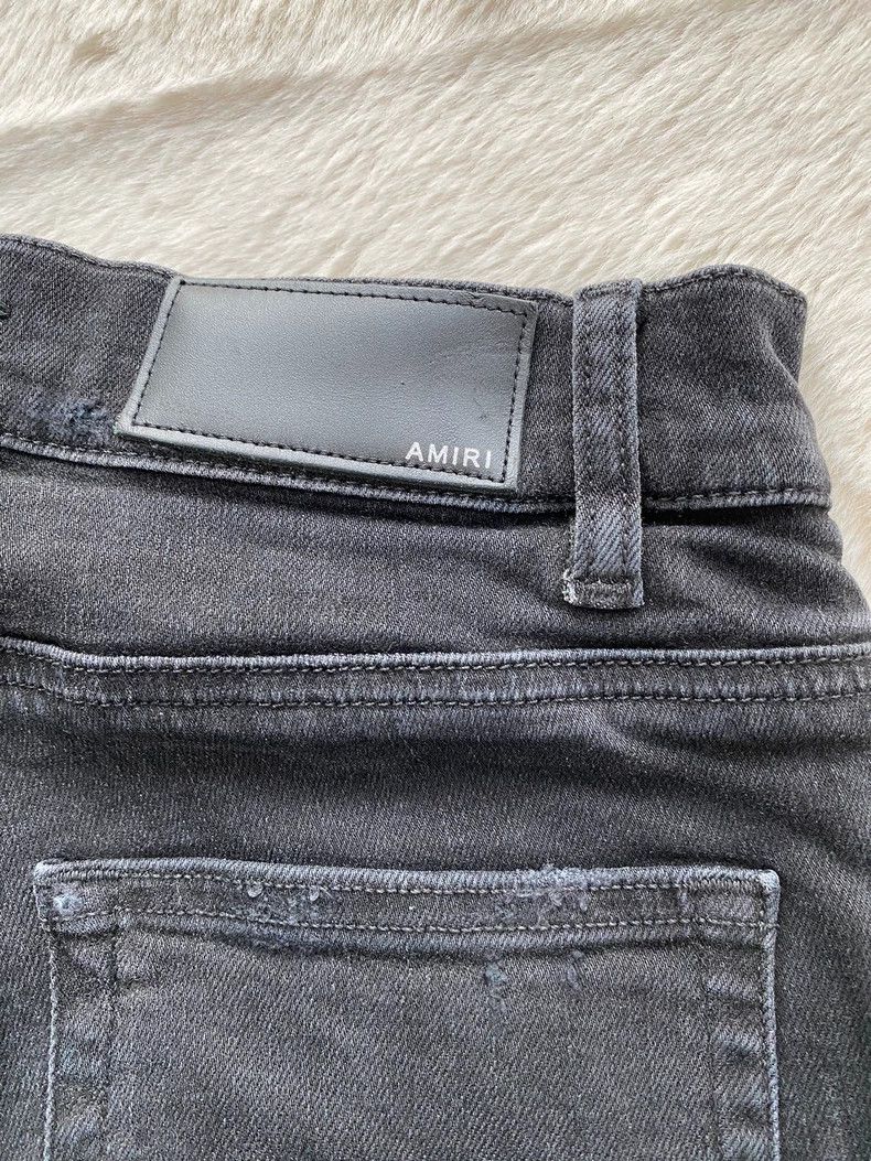Amiri Amiri Black patchwork jeans 2501-Nextarrow Size US 30 / EU 46 - 3 Thumbnail